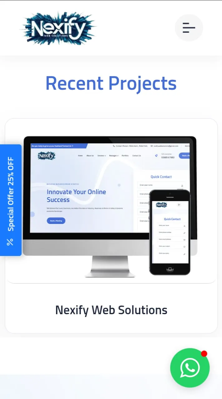 Nexify Web Solutions | Indus Appstore | Screenshot