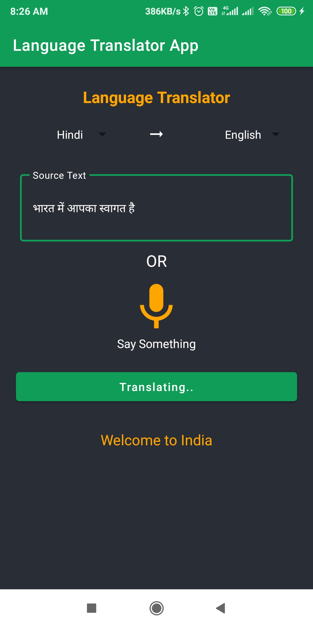 Language Translater | Indus Appstore | Screenshot