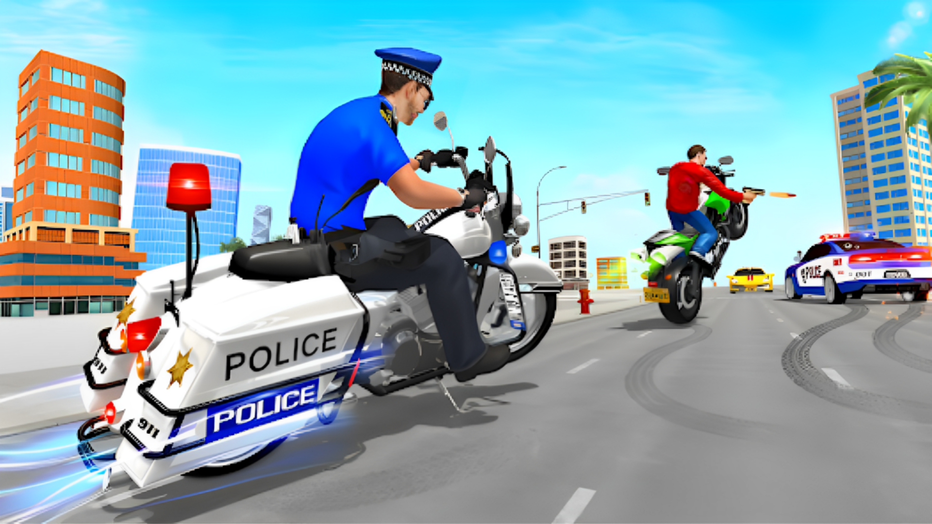 Police Moto Bike Mafia Chase | Indus Appstore | Screenshot