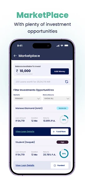 Monexo P2P Investment Platform | Indus Appstore | Screenshot