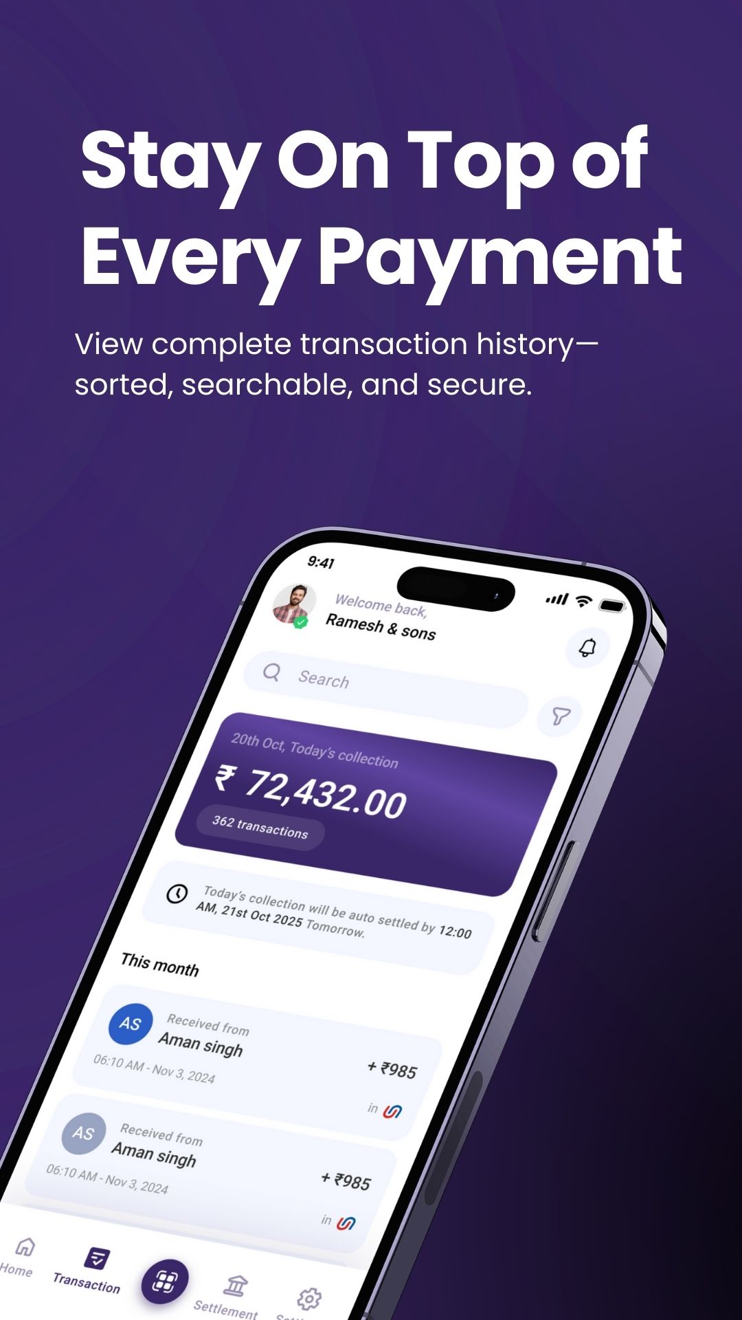 Securepay Business | Indus Appstore | Screenshot