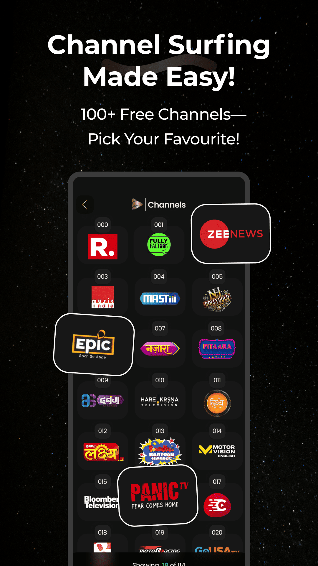 Swift TV - Live TV Streaming | Indus Appstore | Screenshot