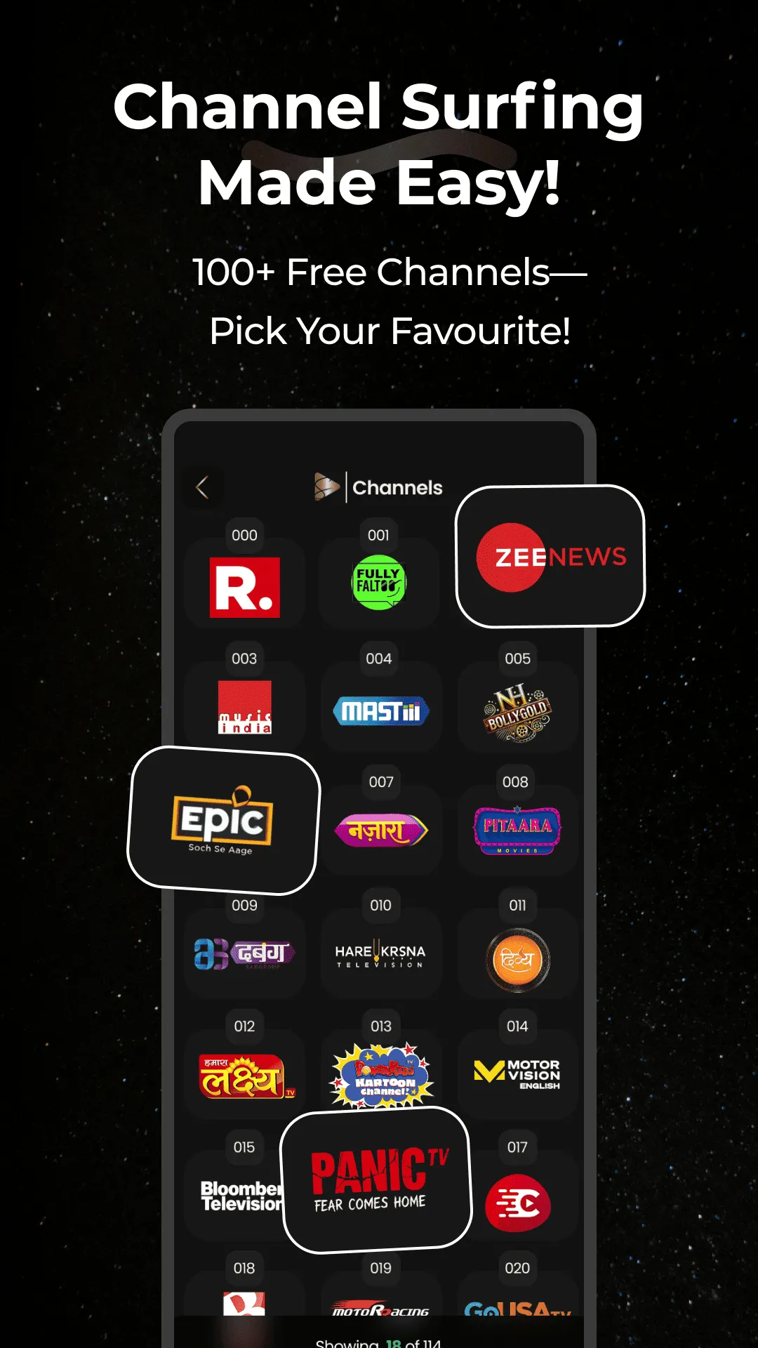 Swift TV - Live TV Streaming | Indus Appstore | Screenshot