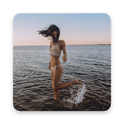 Beautiful Beach Girl Wallpapers HDapp icon