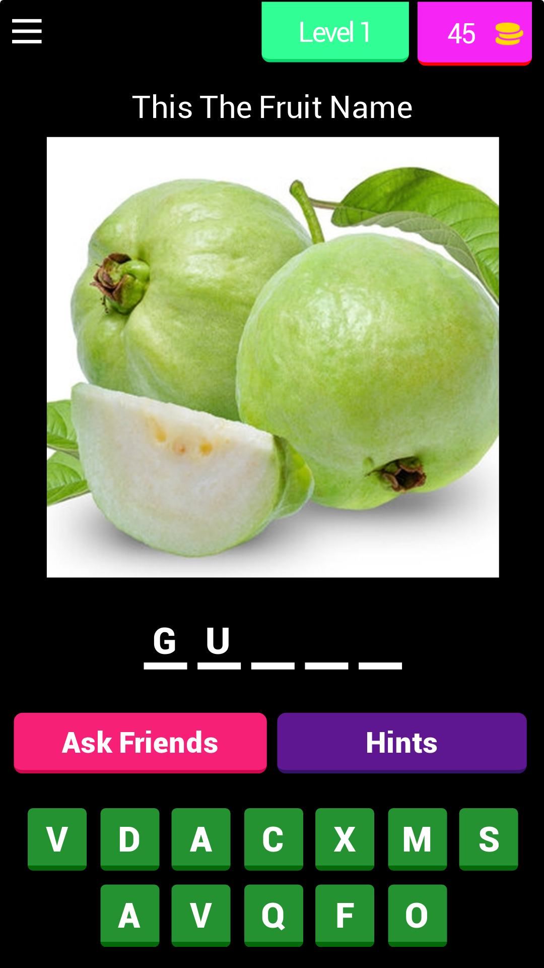 Guess the fruit | Indus Appstore | Screenshot