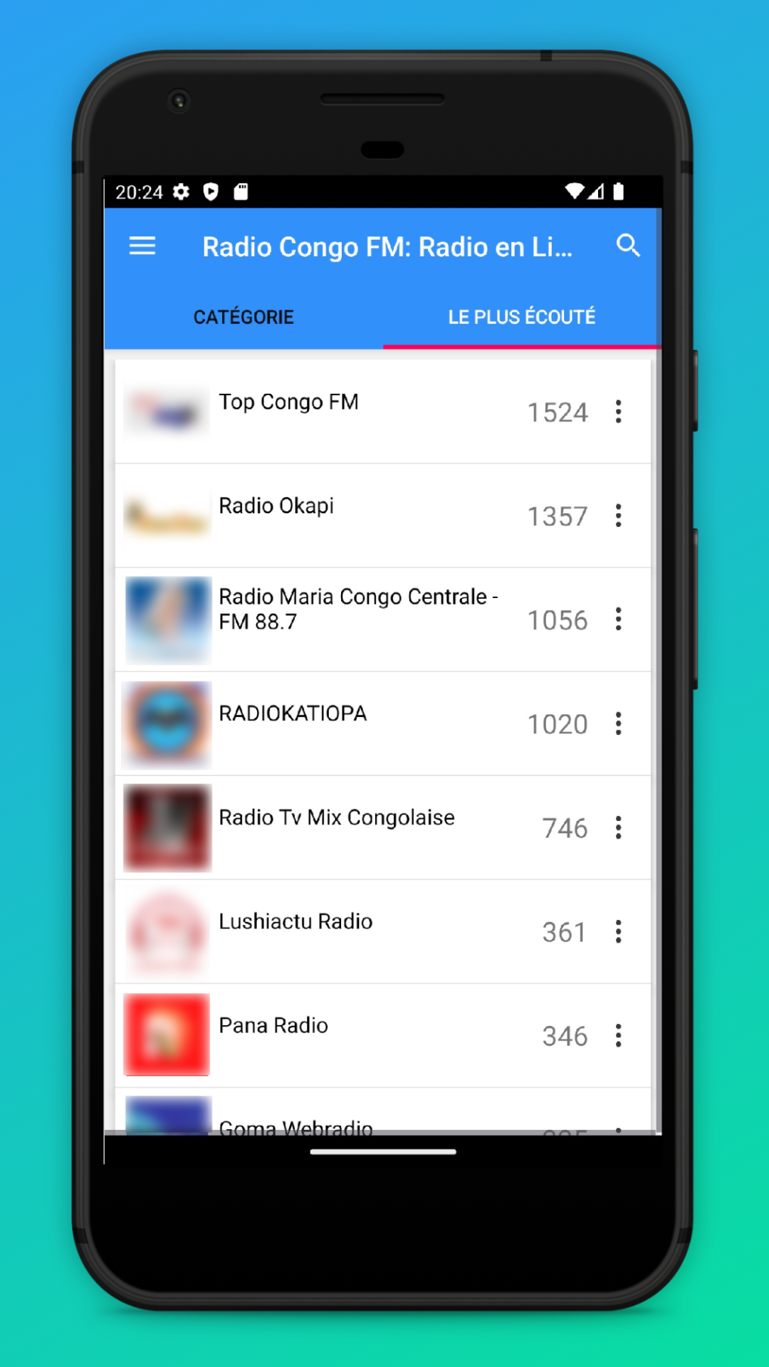 Radio Congo + Radio Congo FM | Indus Appstore | Screenshot