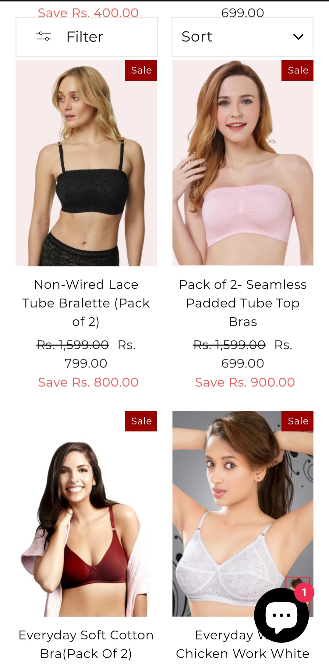 InnerFeel - Lingerie Shop App | Indus Appstore | Screenshot