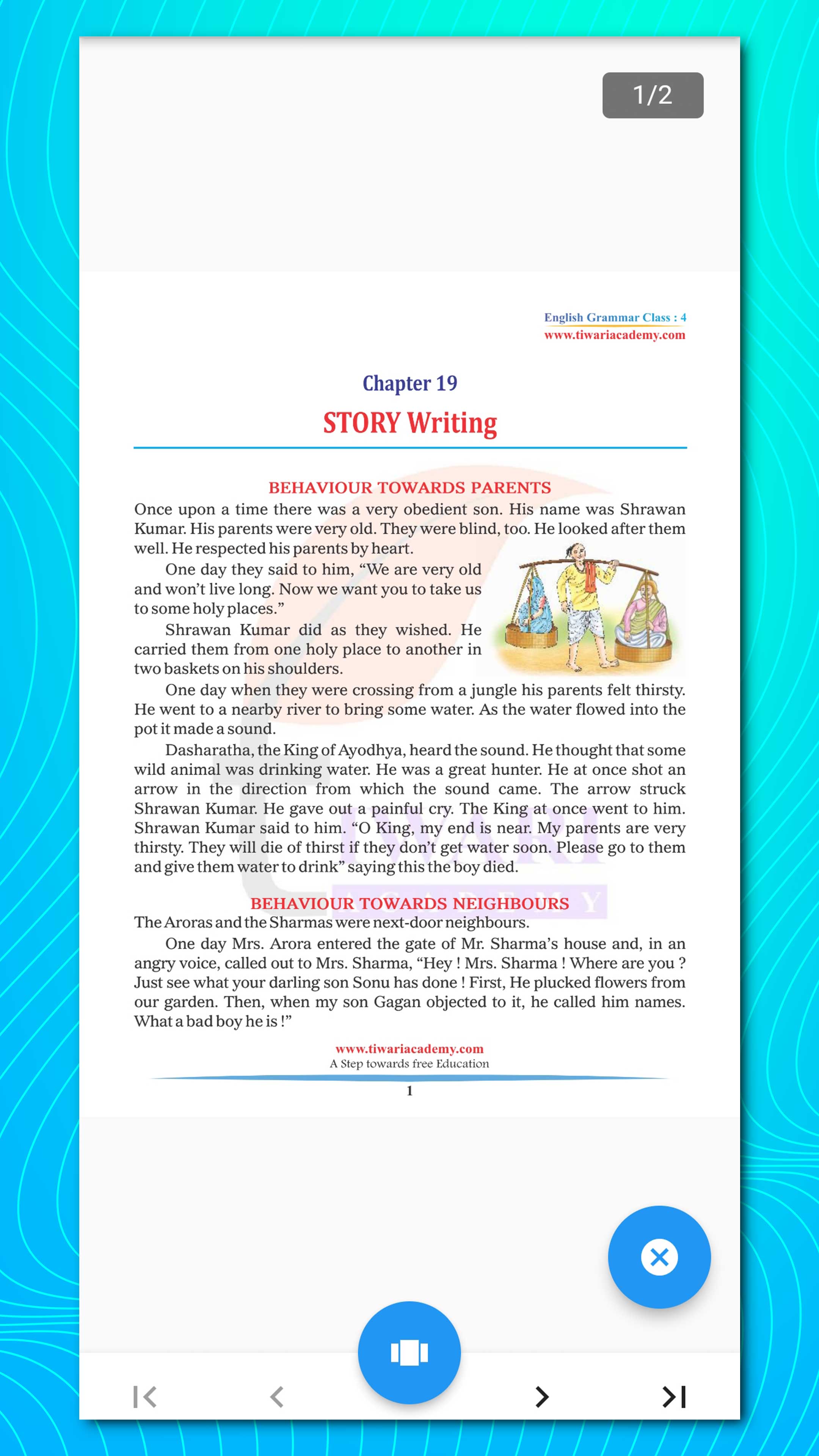 Class 4 English Grammar Book | Indus Appstore | Screenshot