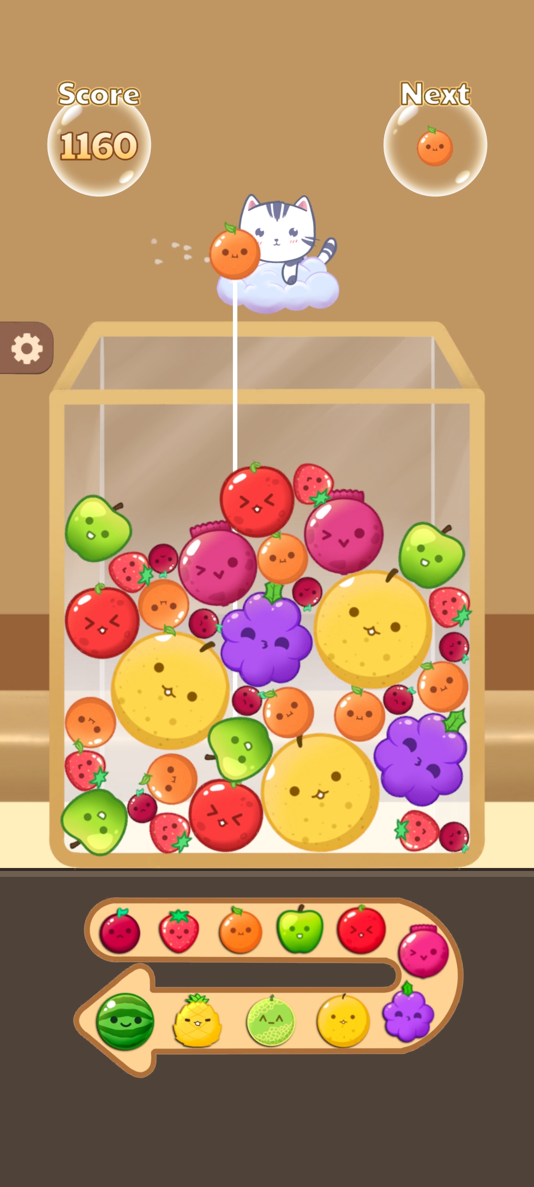 Suika x Watermelon Game: Kitty | Indus Appstore | Screenshot