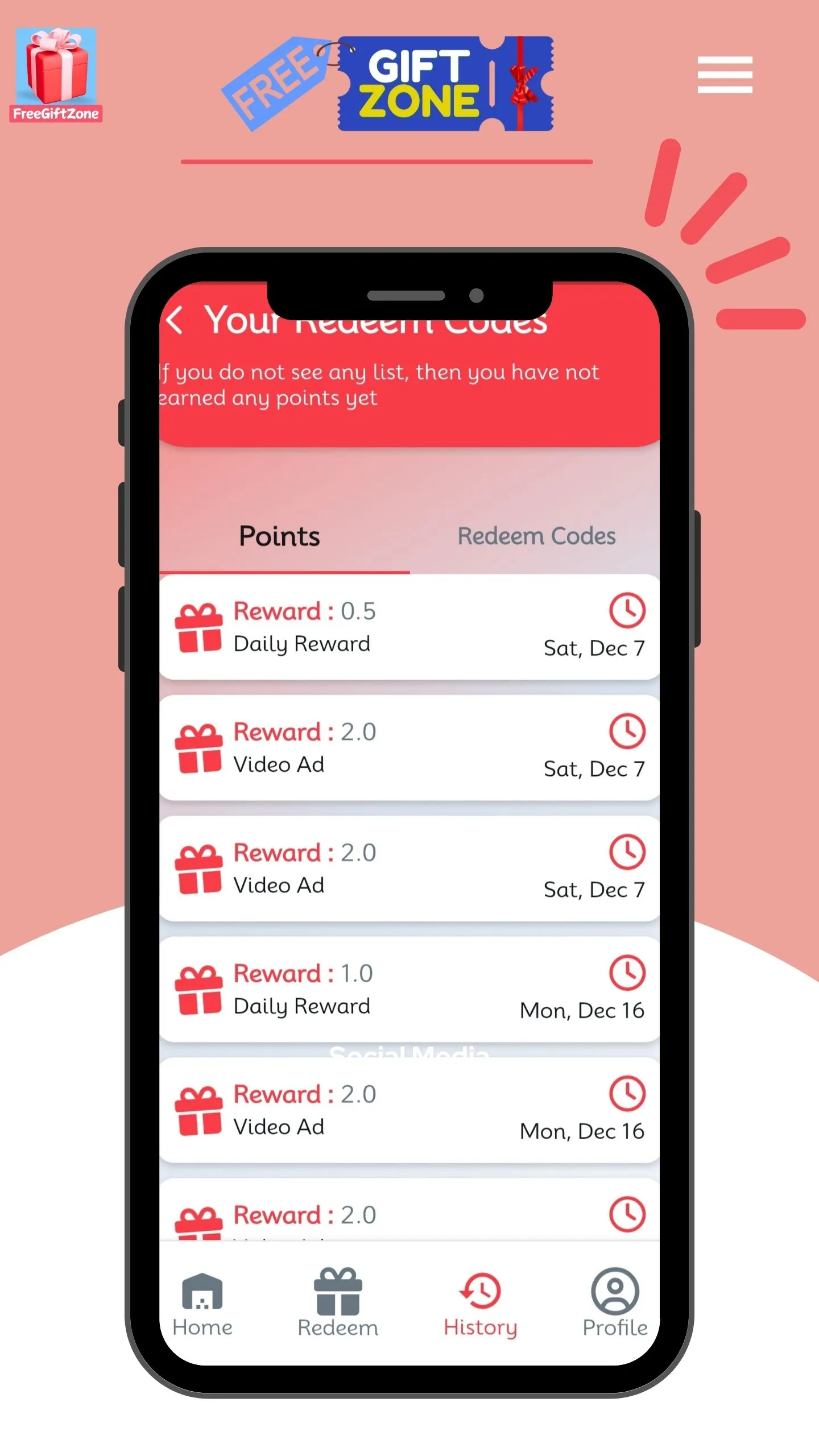 Get Redeem Code - FreeGiftZone | Indus Appstore | Screenshot