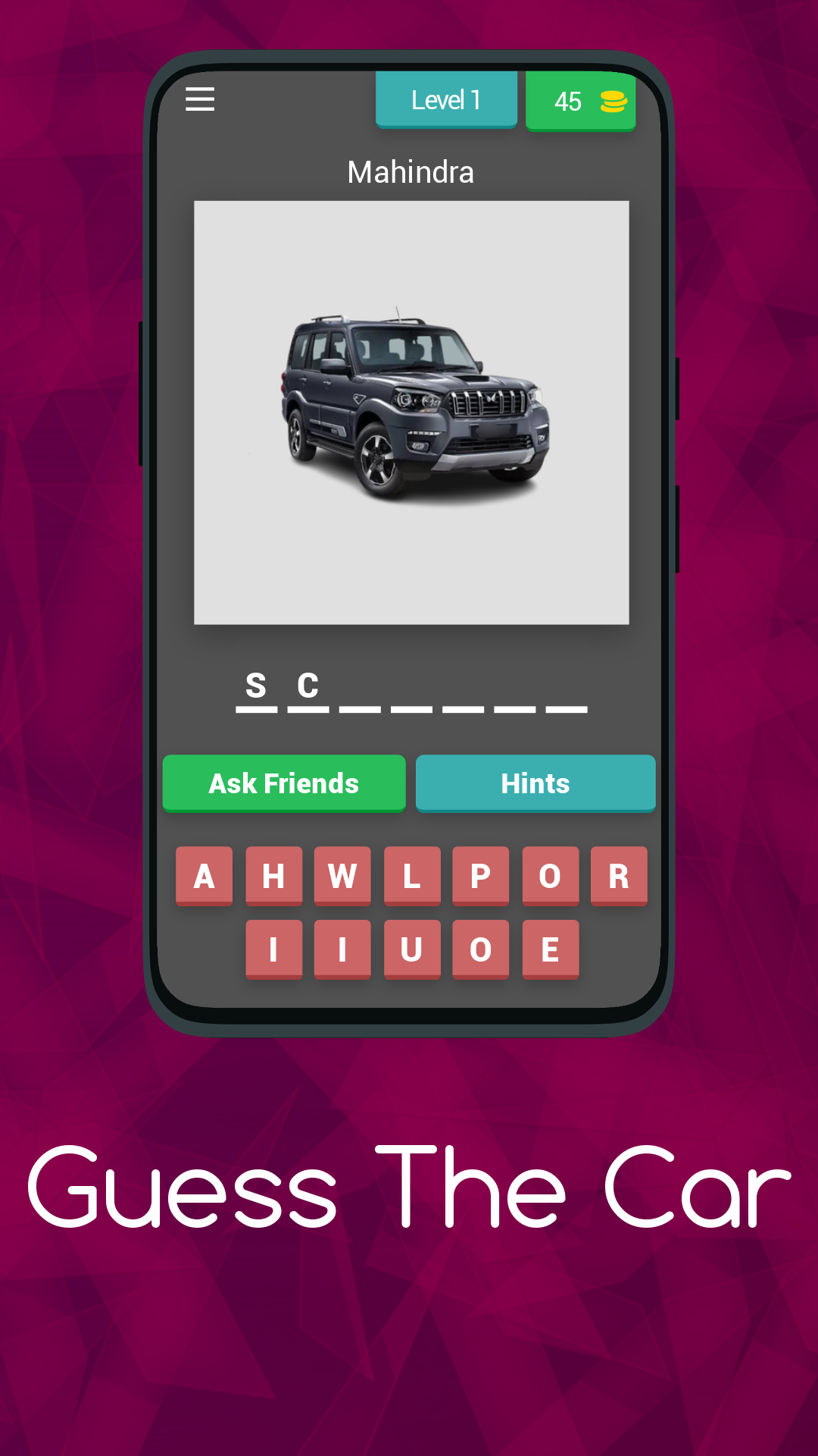 Guess The Car | Indus Appstore | Screenshot