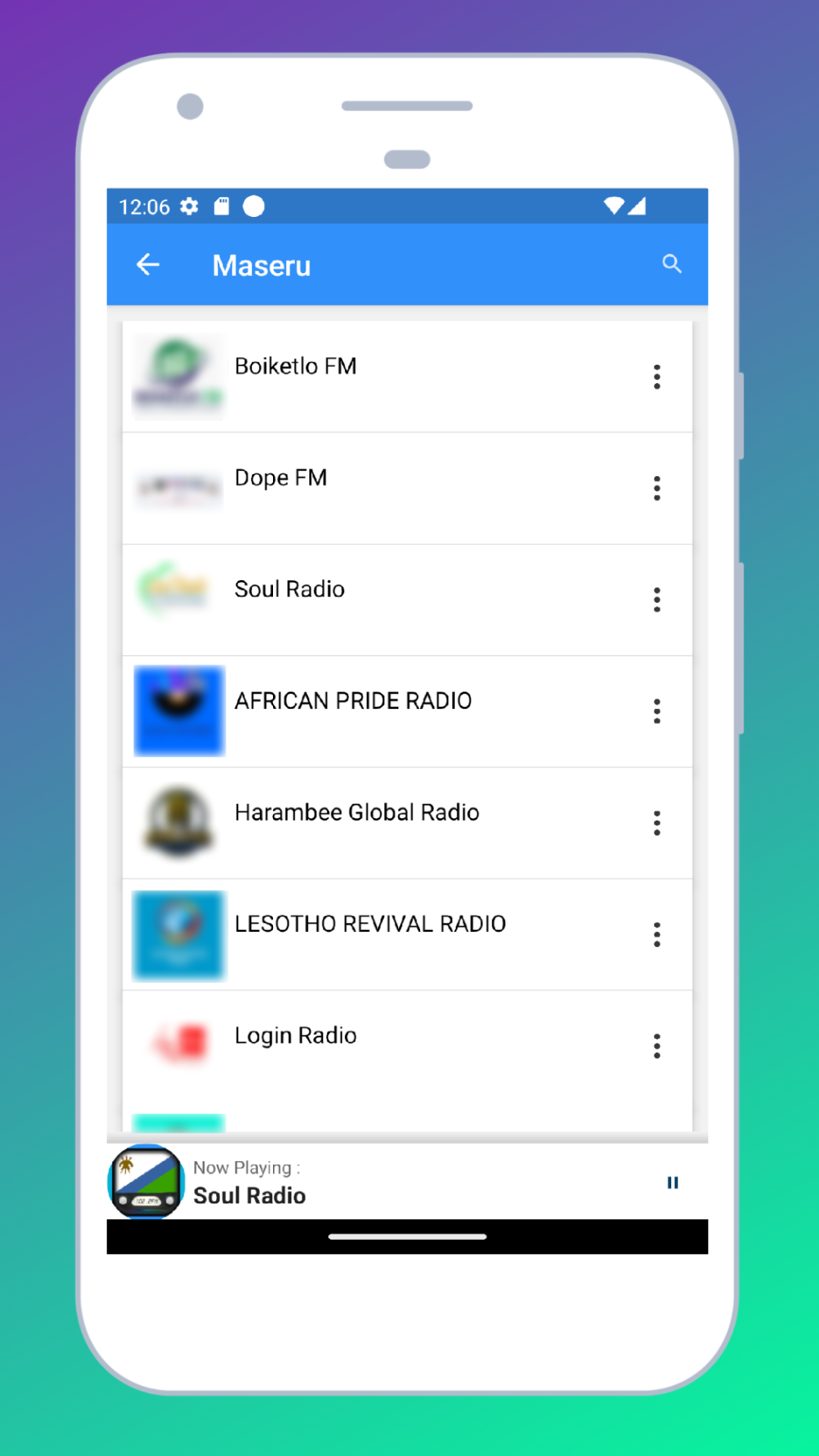 Radio Lesotho FM: Radio Online | Indus Appstore | Screenshot