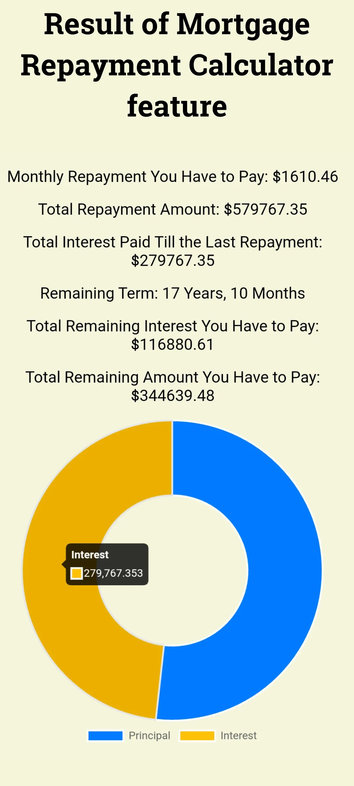 Mortgage Calculator - Payment, Loan and interest Calculator | Indus Appstore | Screenshot