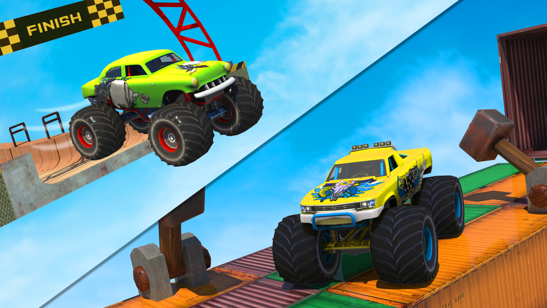 Monster Truck 3D Game | Indus Appstore | Screenshot