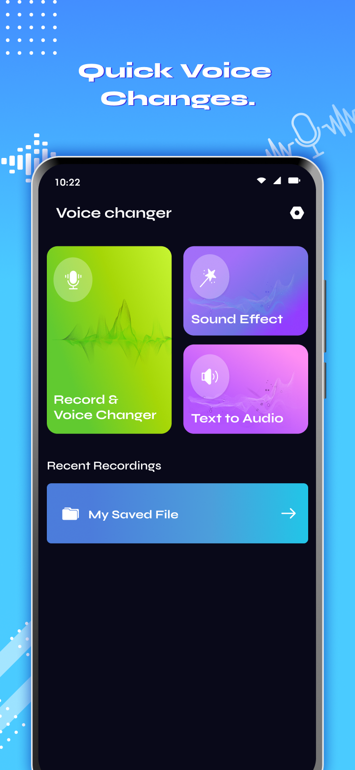 Voice Changer: FunVoice Effect | Indus Appstore | Screenshot