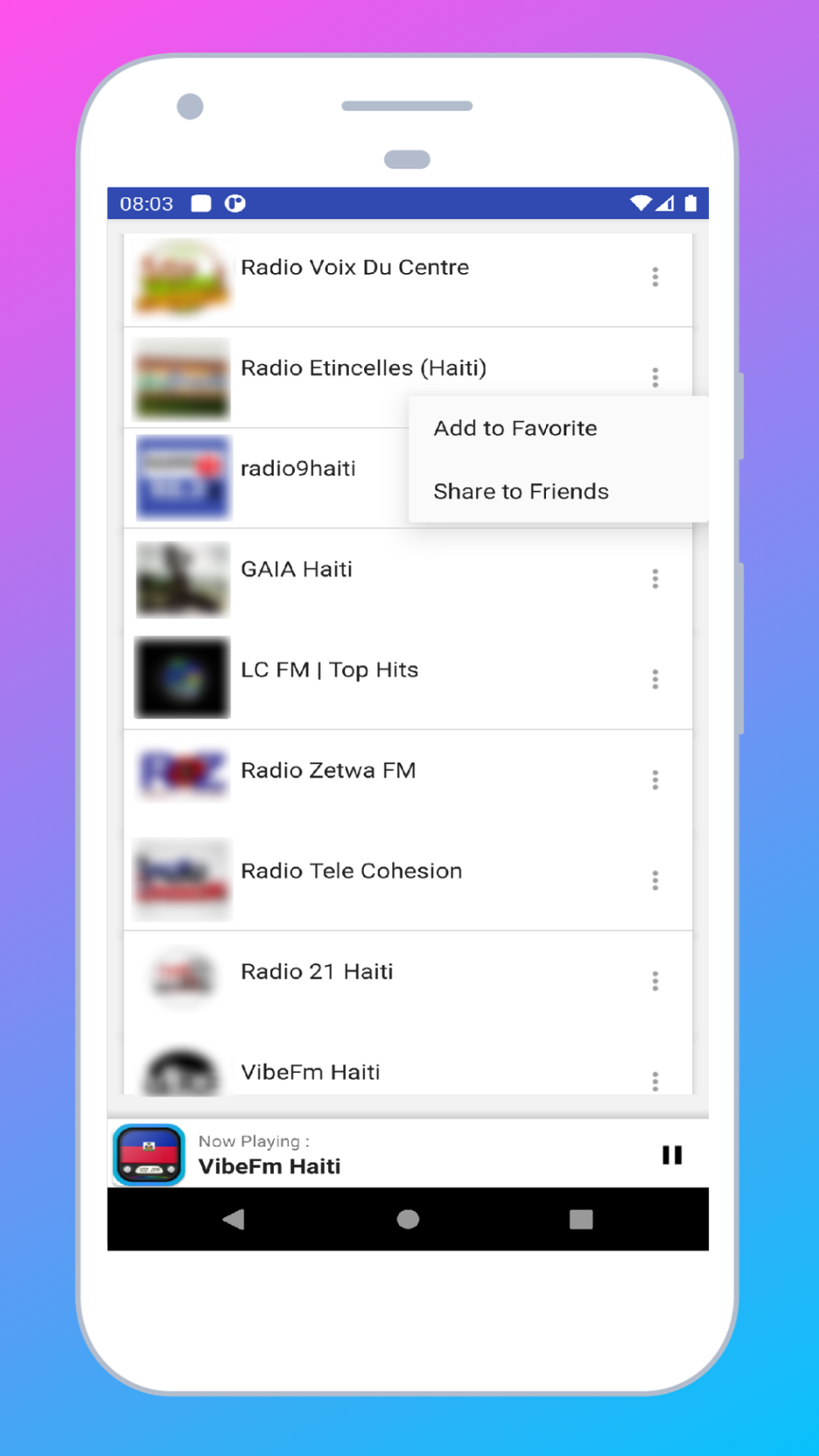 Radio Haiti FM + Radio Online | Indus Appstore | Screenshot