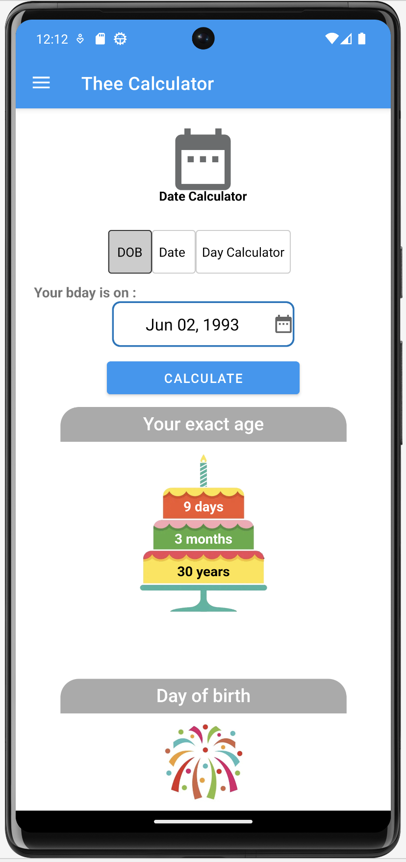 Thee Calculator | Indus Appstore | Screenshot