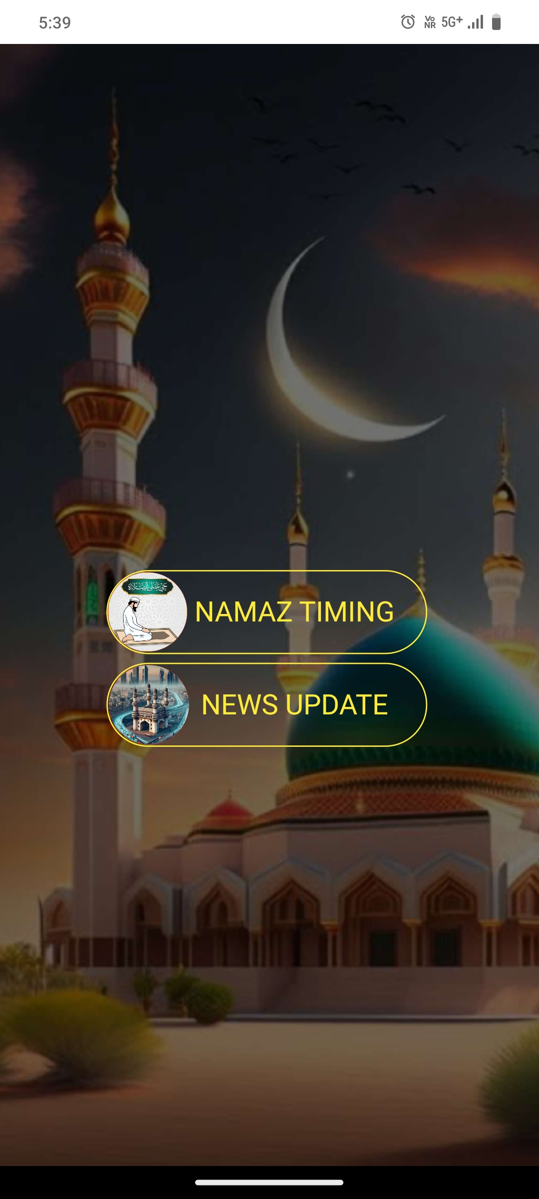 NAMAZ TIME HYDERABAD | Indus Appstore | Screenshot