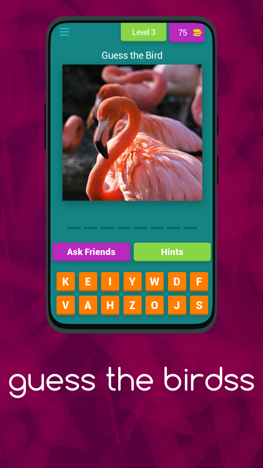 Birds Trivia Quiz Guess Birds | Indus Appstore | Screenshot