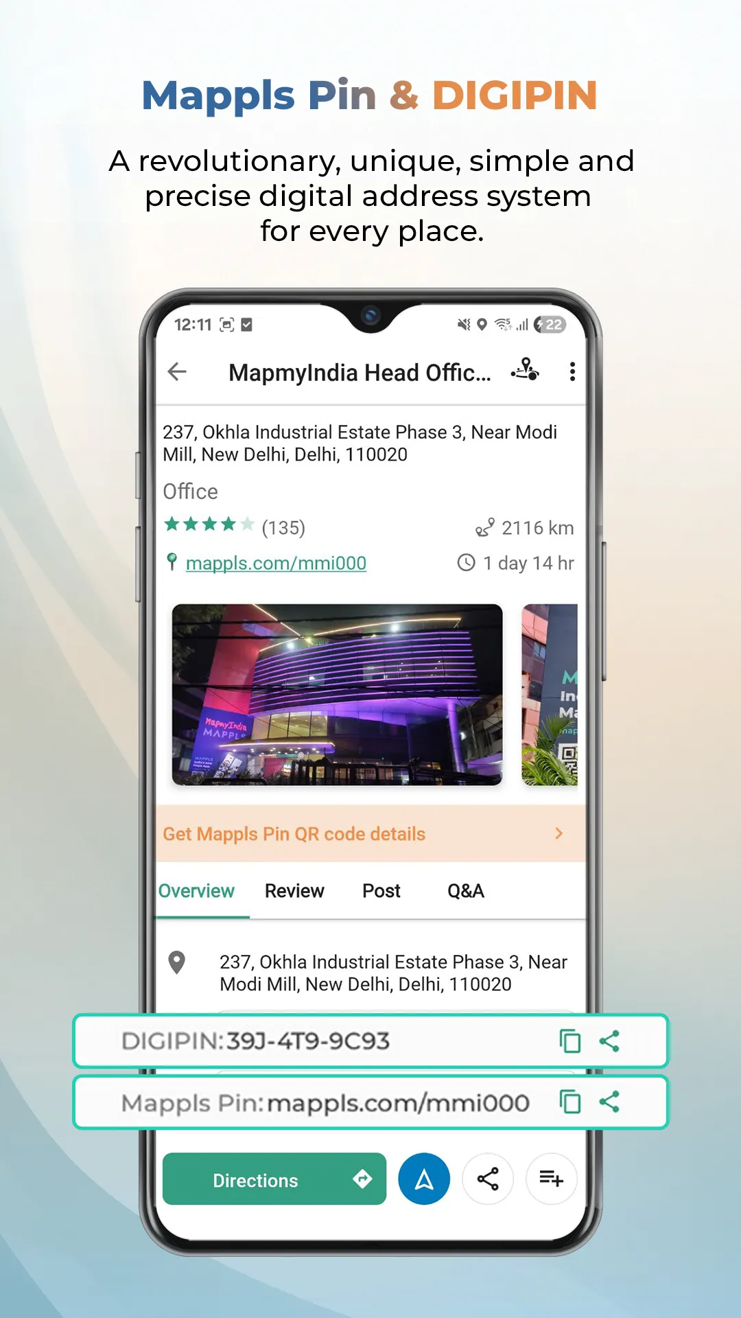 Mappls MapmyIndia Maps, Safety | Indus Appstore | Screenshot