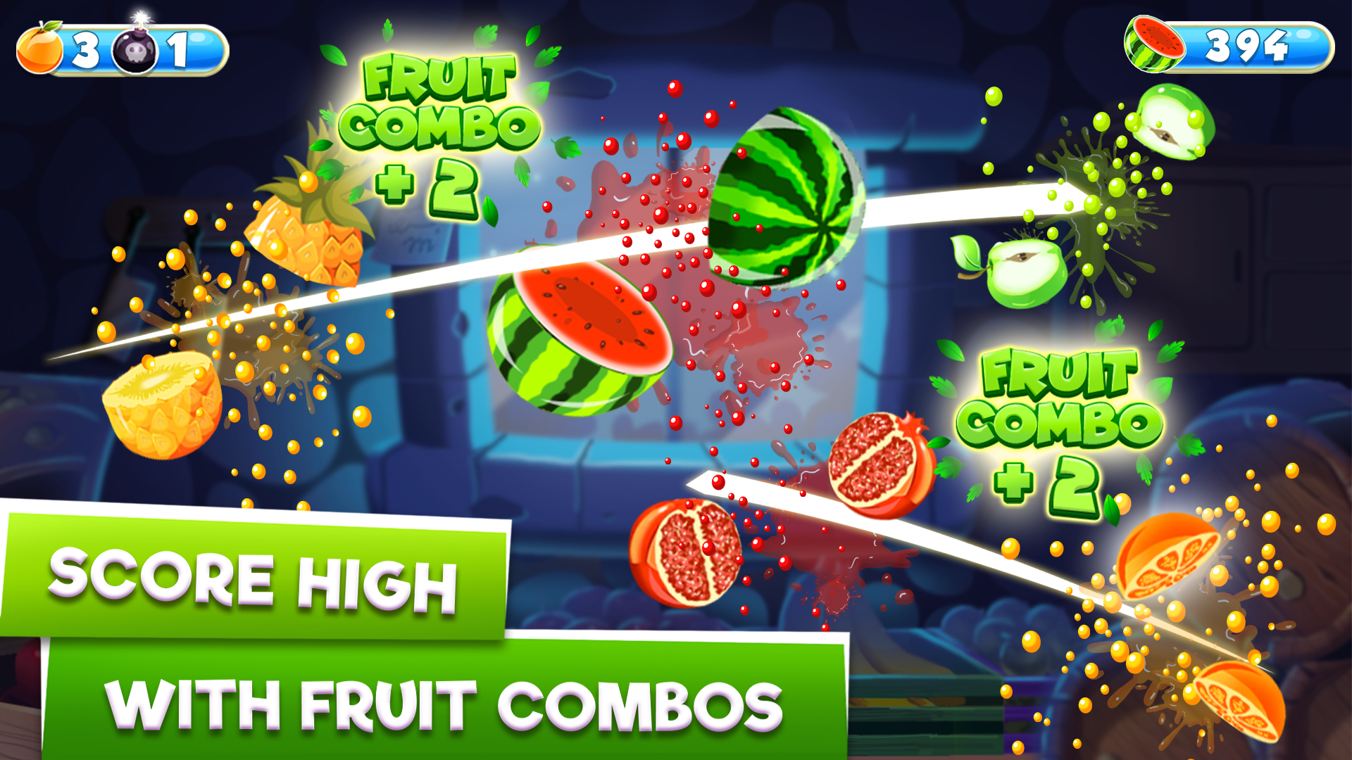 Fruit Chef – Fruits Slicing | Indus Appstore | Screenshot