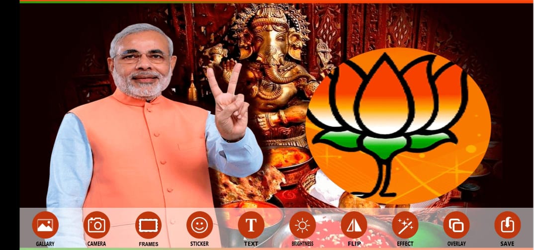 Modi Photo Frame Editor - Modi Selfie | Indus Appstore | Screenshot