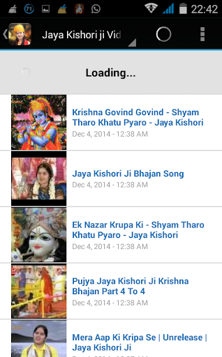 Jaya Kishori ji Bhajan | Indus Appstore | Screenshot