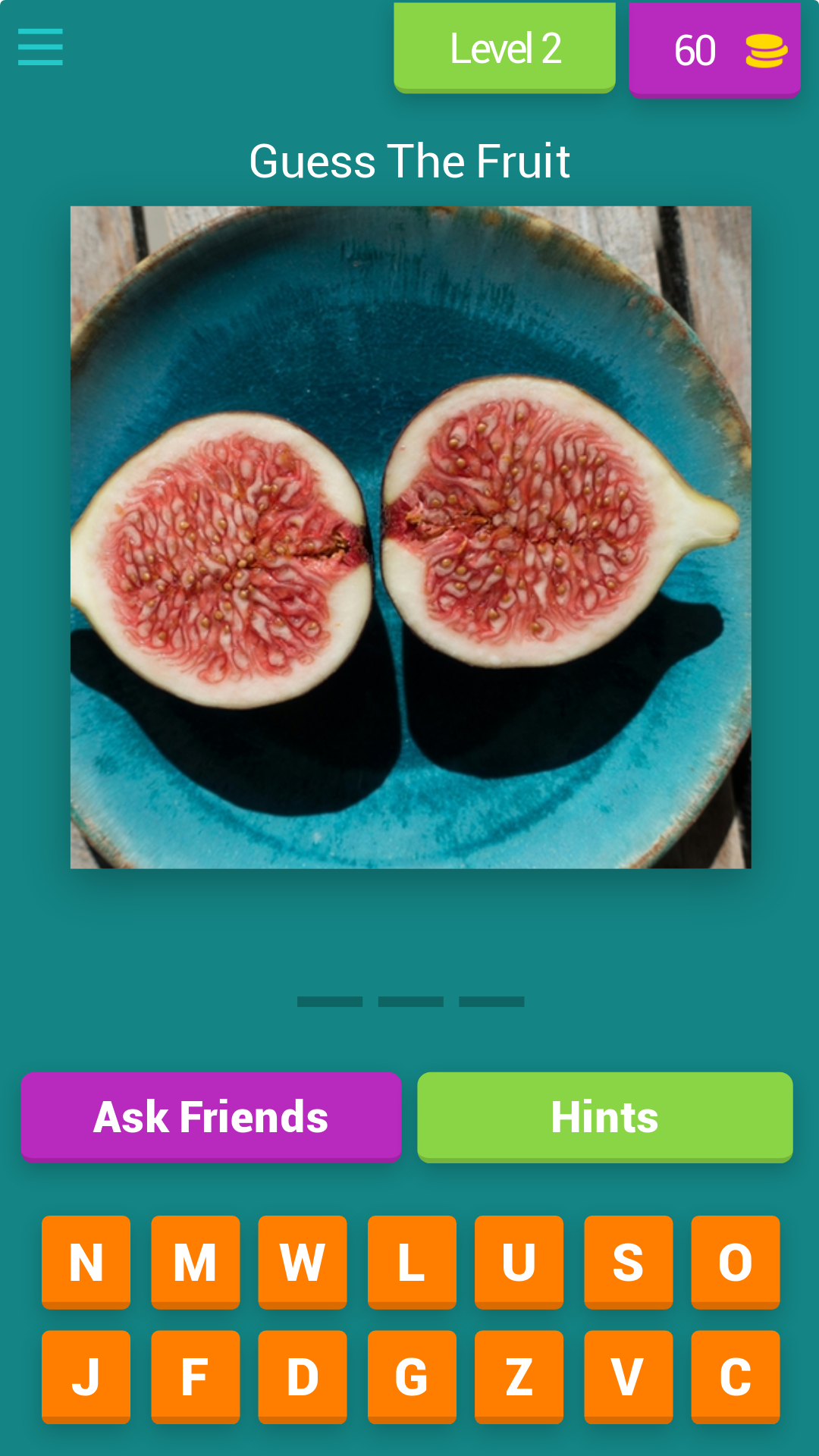 Guess The Fruit | Indus Appstore | Screenshot