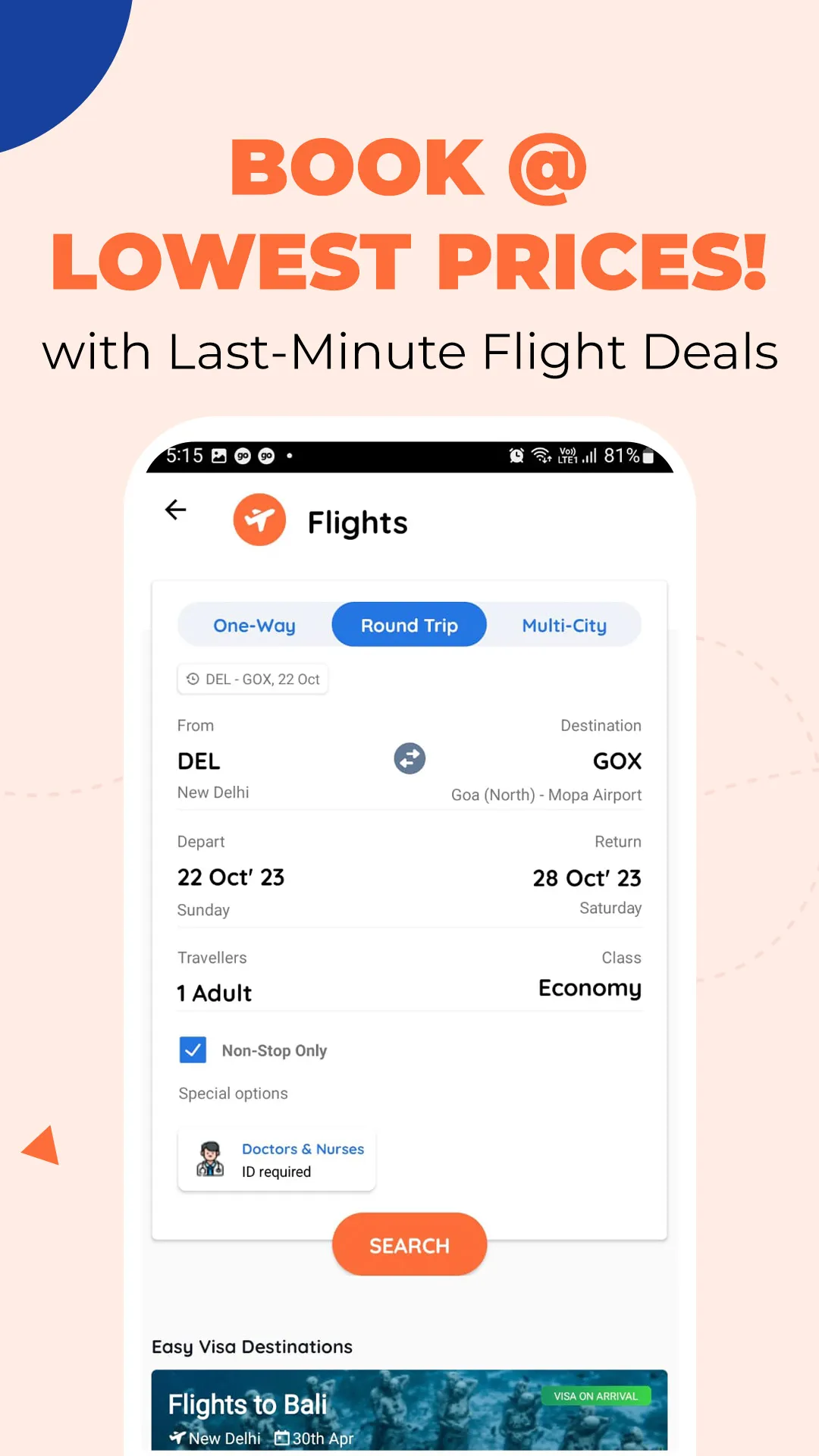 Goibibo: Hotel, Flight Booking | Indus Appstore | Screenshot