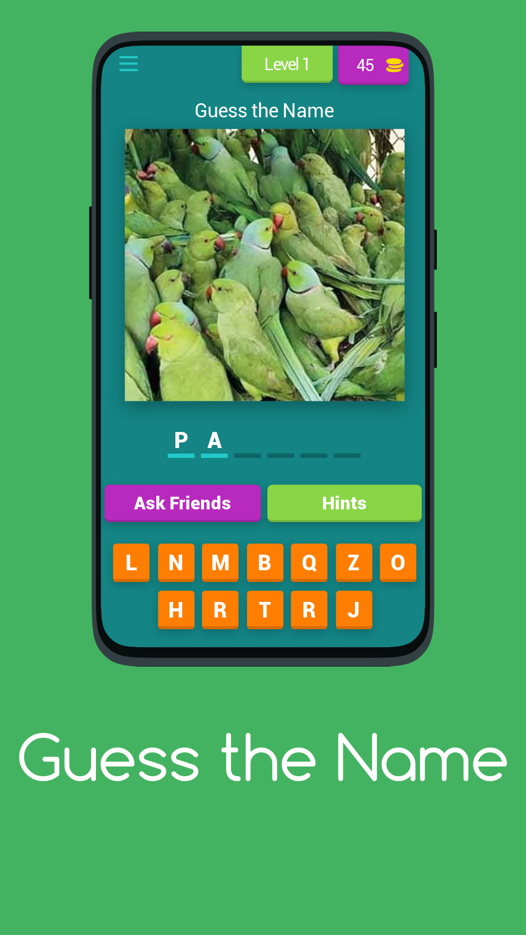 Name Guessing Challenge | Indus Appstore | Screenshot