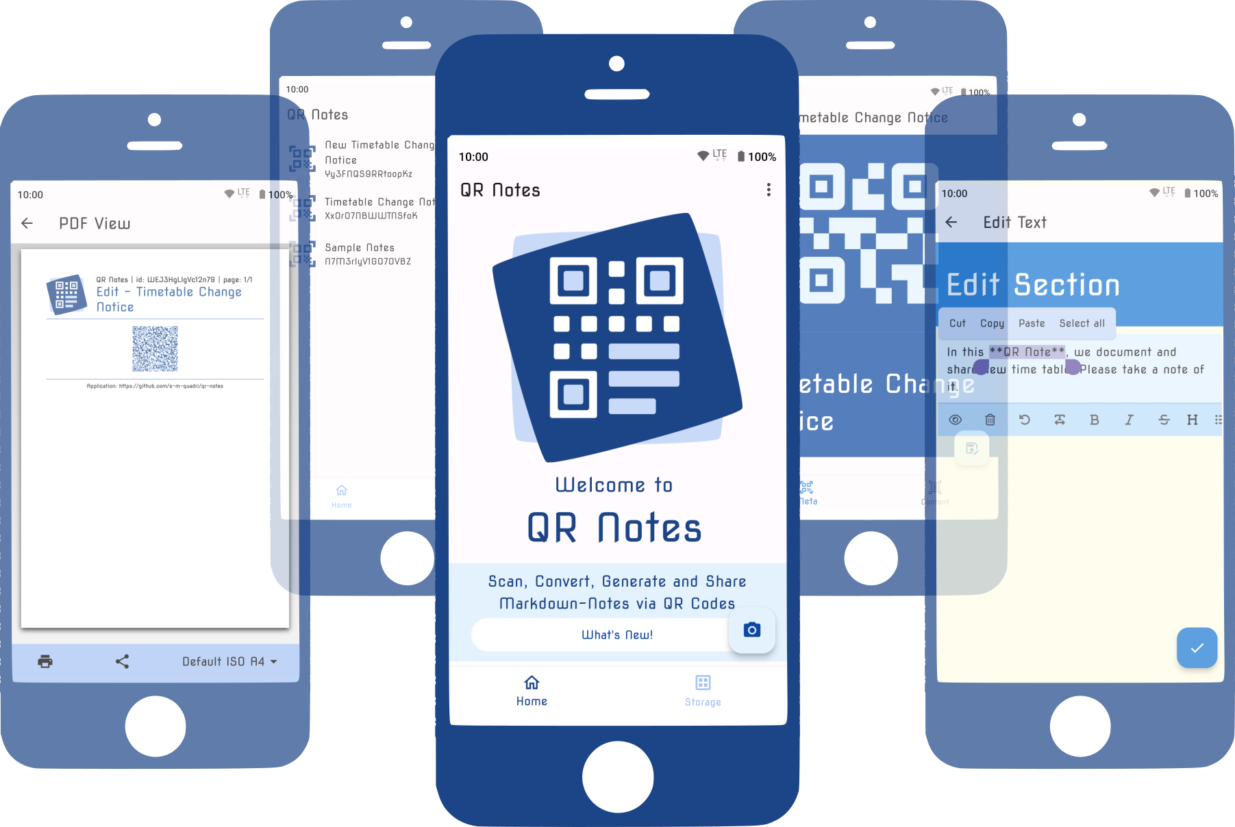 QR Notes | Indus Appstore | Screenshot