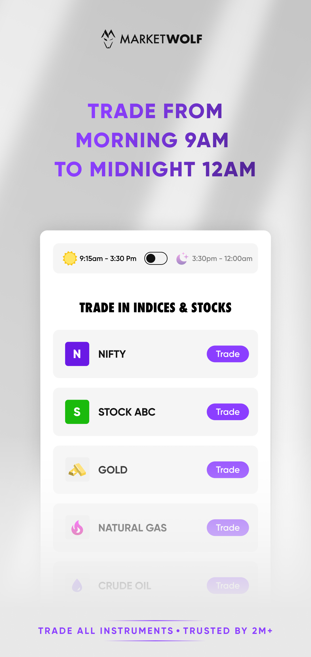 MarketWolf: Stocks & Options | Indus Appstore | Screenshot