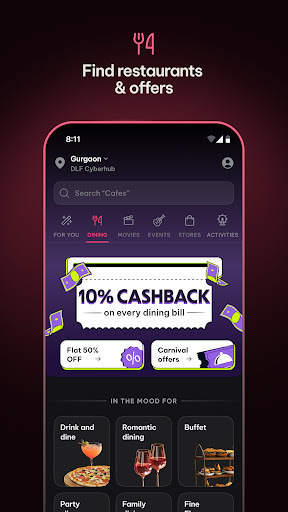 District: Movies Events Dining | Indus Appstore | Screenshot