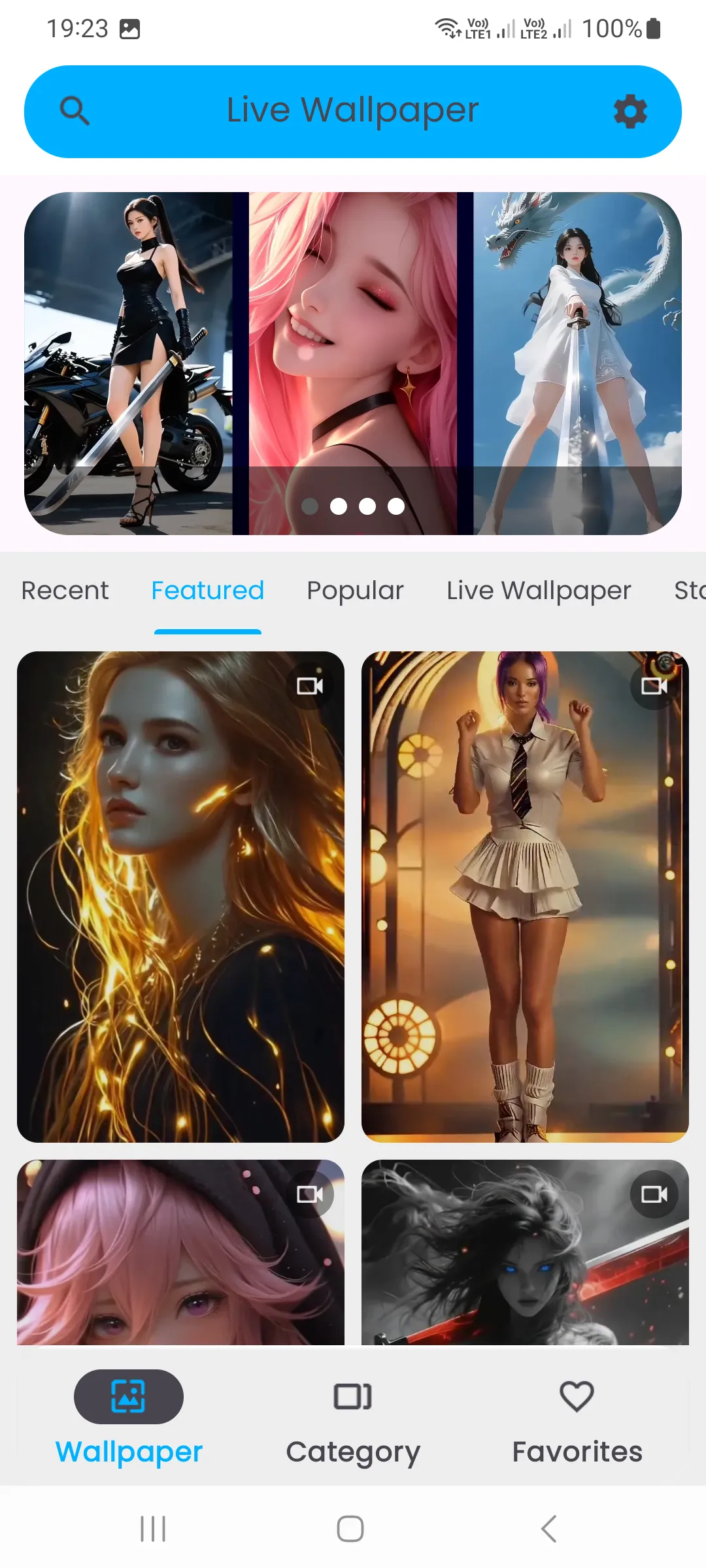 Live Wallpaper | Indus Appstore | Screenshot