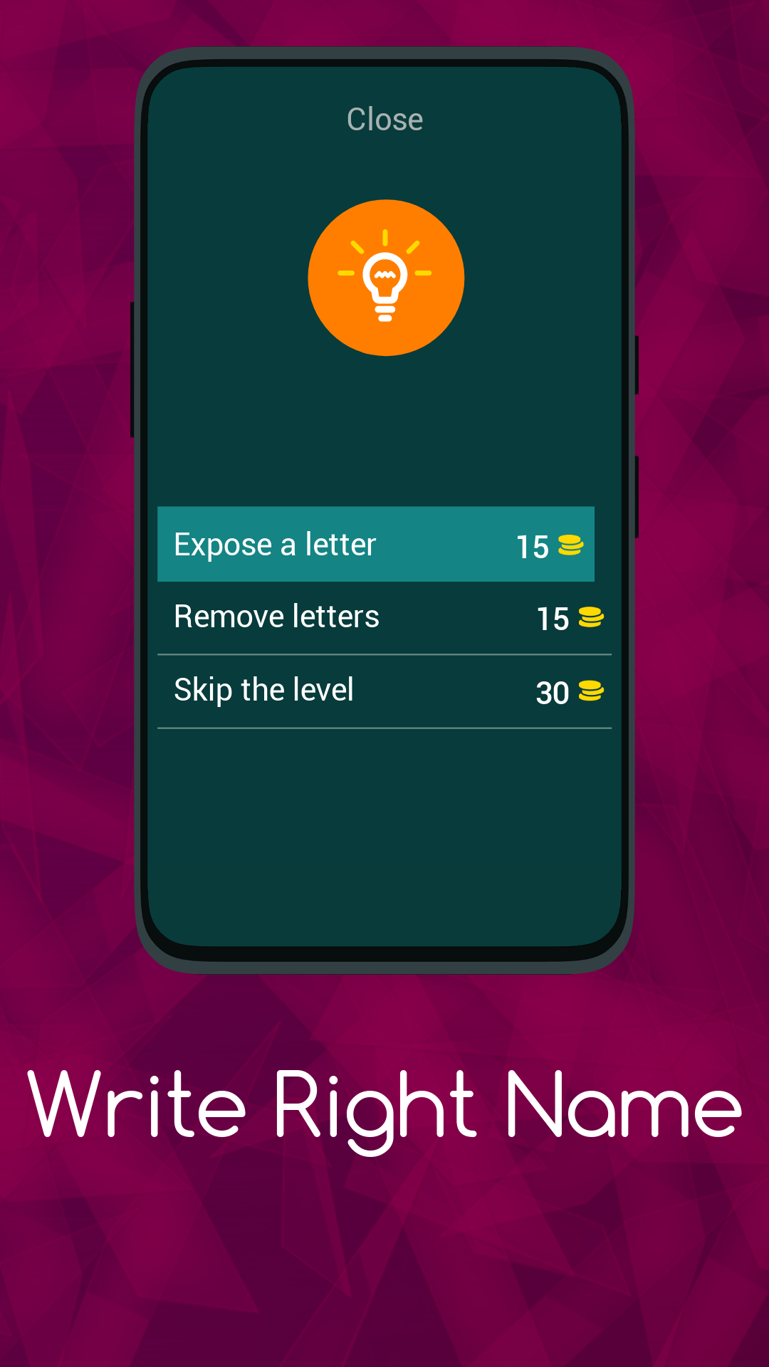 Write right Name | Indus Appstore | Screenshot