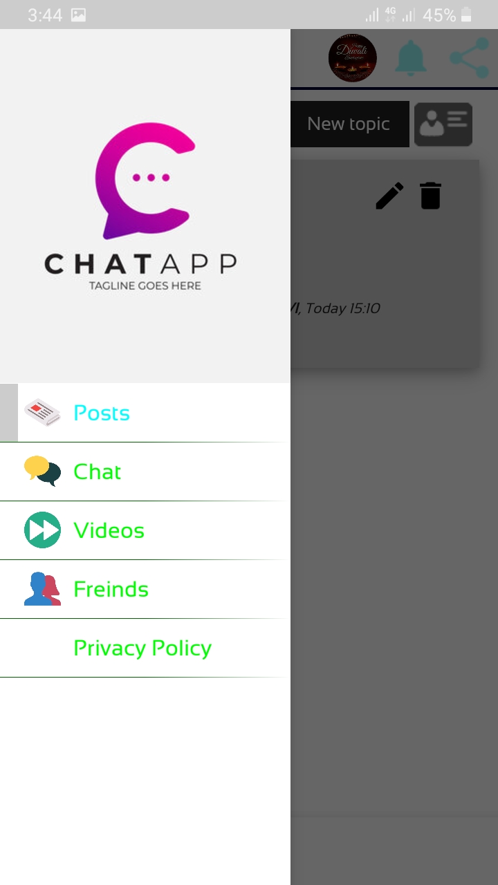 Chat app | Indus Appstore | Screenshot