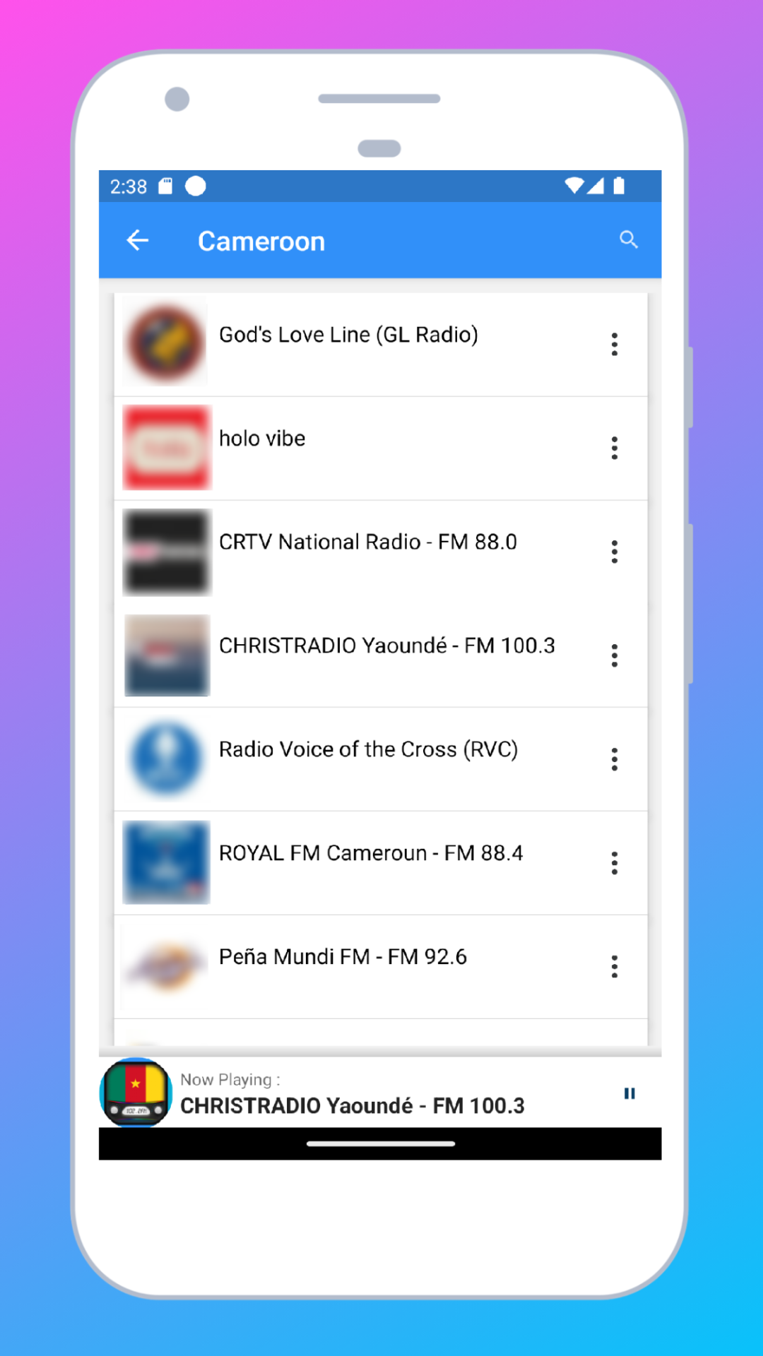 Radio Cameroon + Radio Online | Indus Appstore | Screenshot