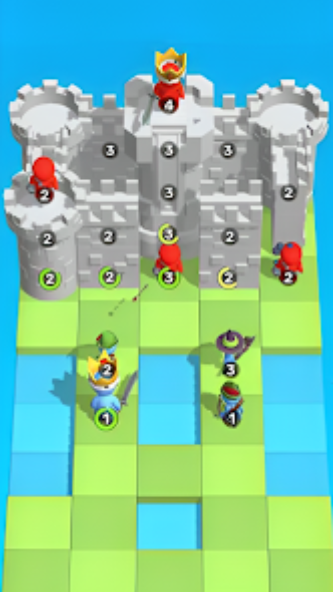 Idle Castle War- Merge Warrior | Indus Appstore | Screenshot