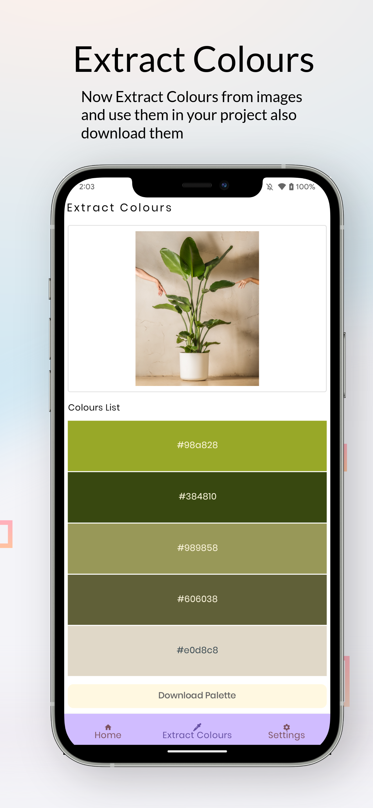 Coolours, Colour palette | Indus Appstore | Screenshot