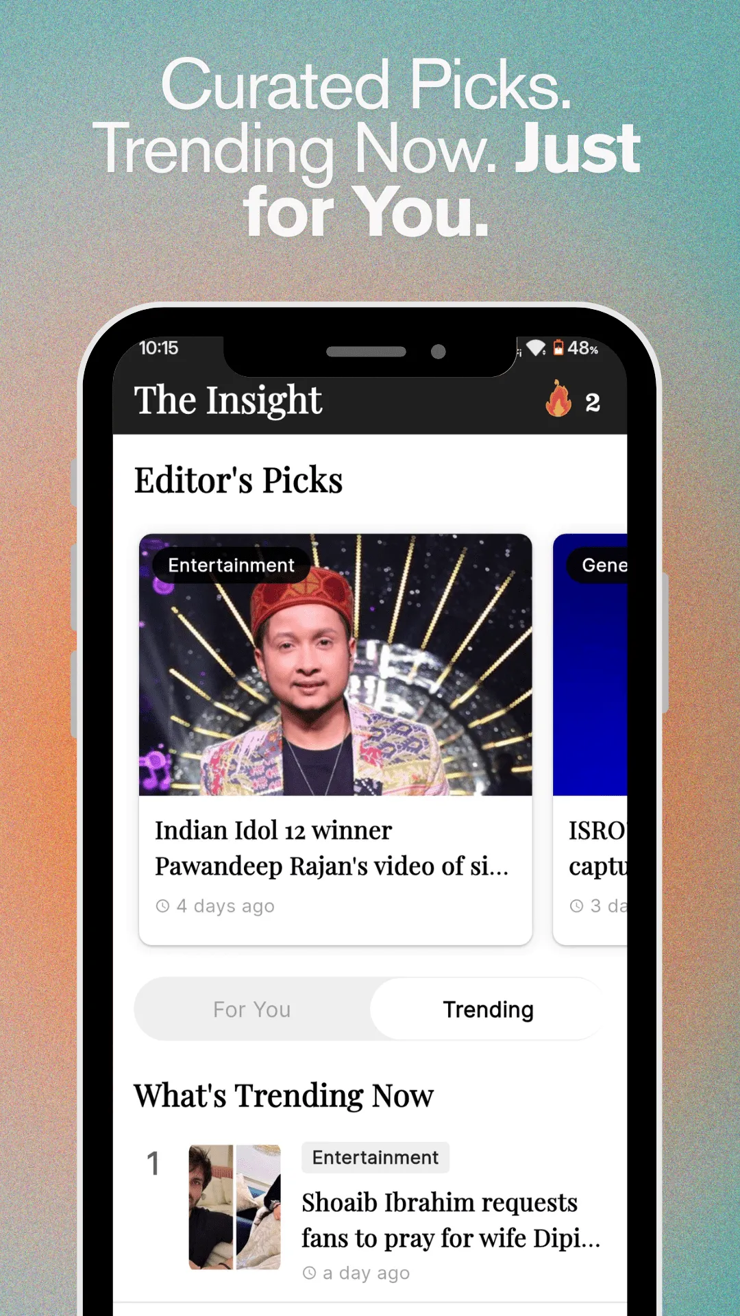 Insight: News Summarizer | Indus Appstore | Screenshot