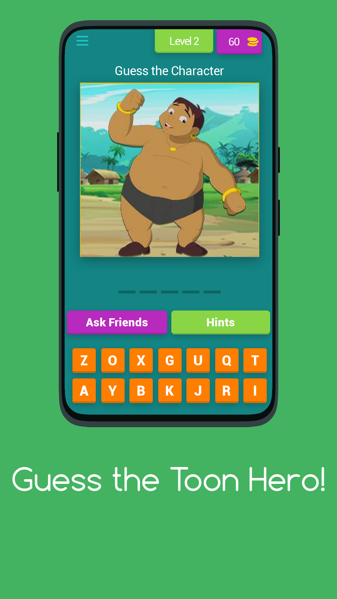 Toon Hero Trivia Quiz Challenge | Indus Appstore | Screenshot