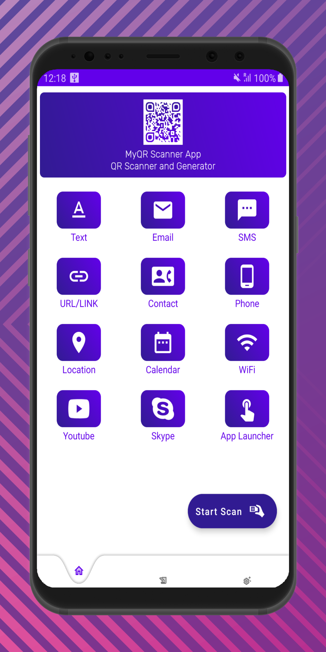 MyQR Scanner | QR Generator | Indus Appstore | Screenshot