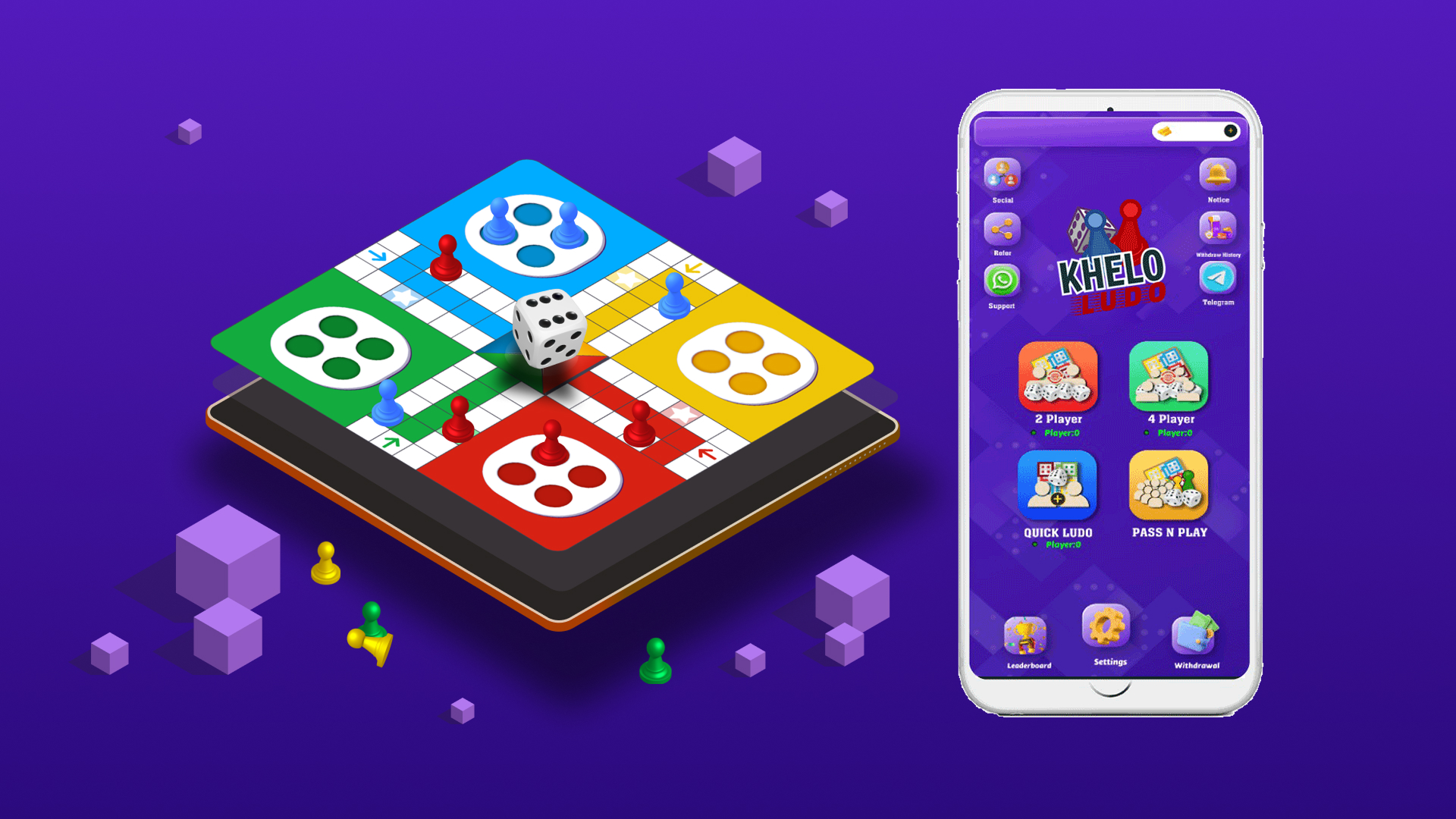 Khelo Ludo | Indus Appstore | Screenshot
