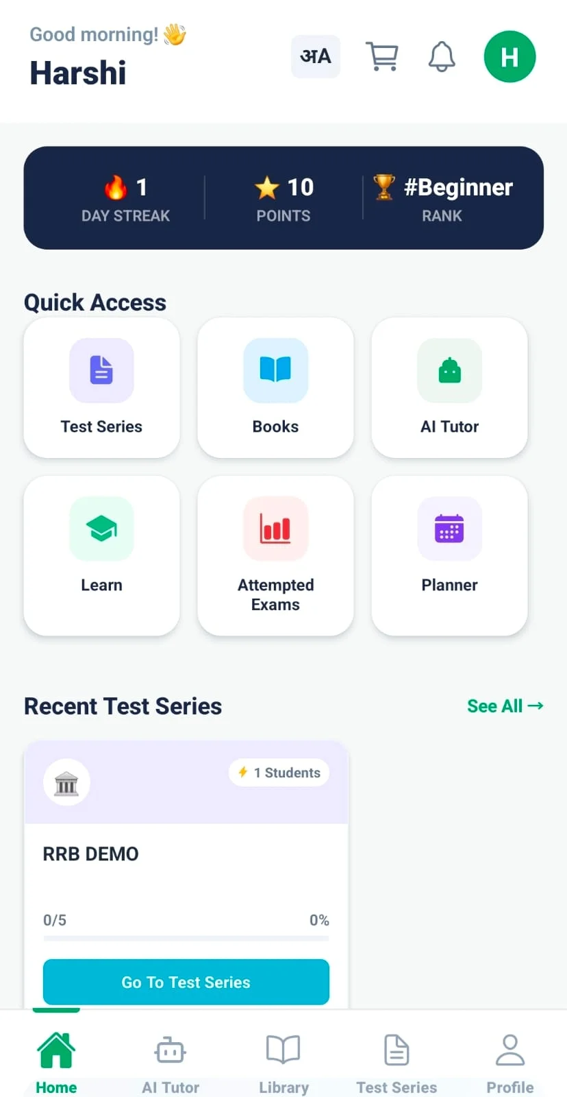 Examoogle: India's #1 Competitive Exam AI Tutor | Indus Appstore | Screenshot