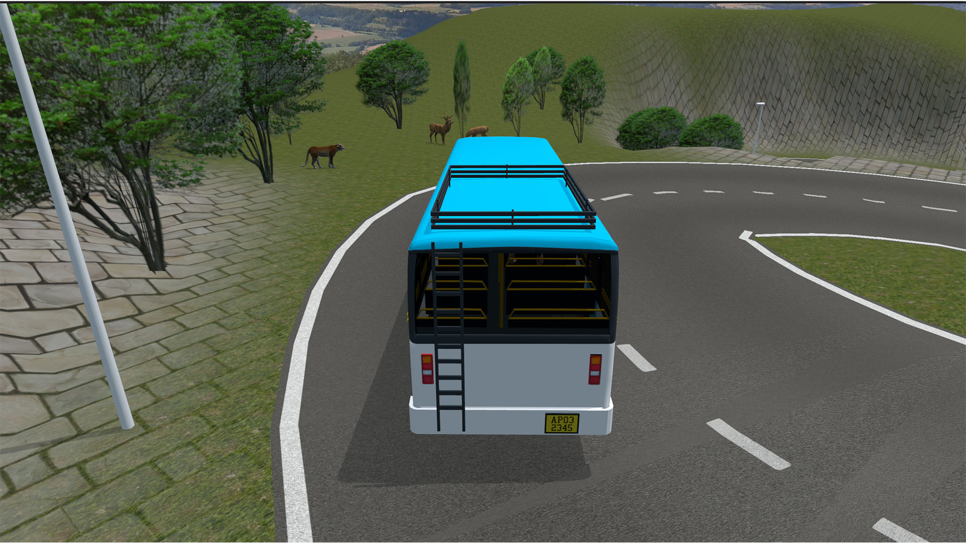 Temple Bus Driver 3D Game | Indus Appstore | Screenshot