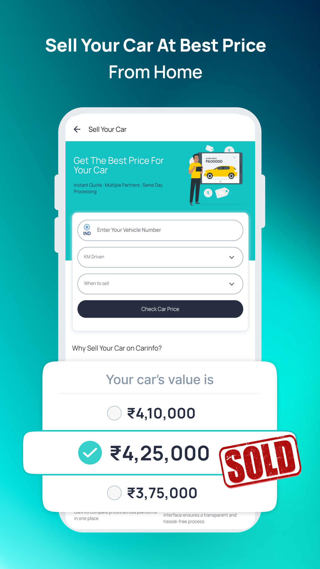 Carinfo | Indus Appstore | Screenshot