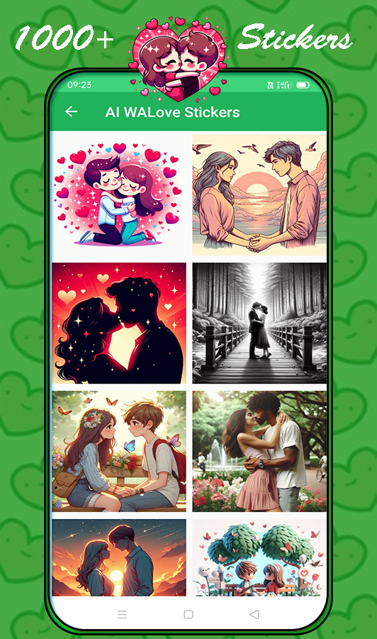 Ai WA Love Stickers | Indus Appstore | Screenshot