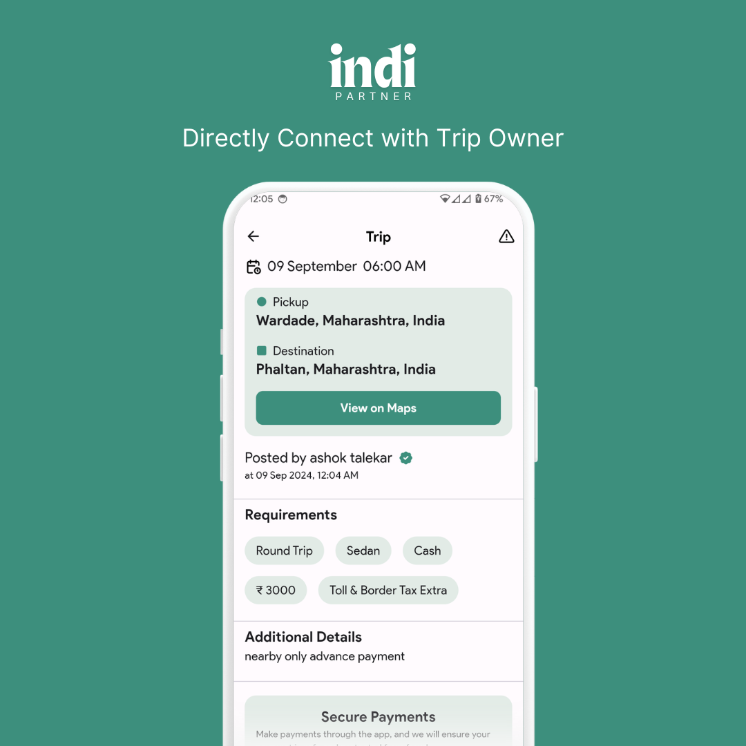 Indi Partner: Drivers & Agents | Indus Appstore | Screenshot