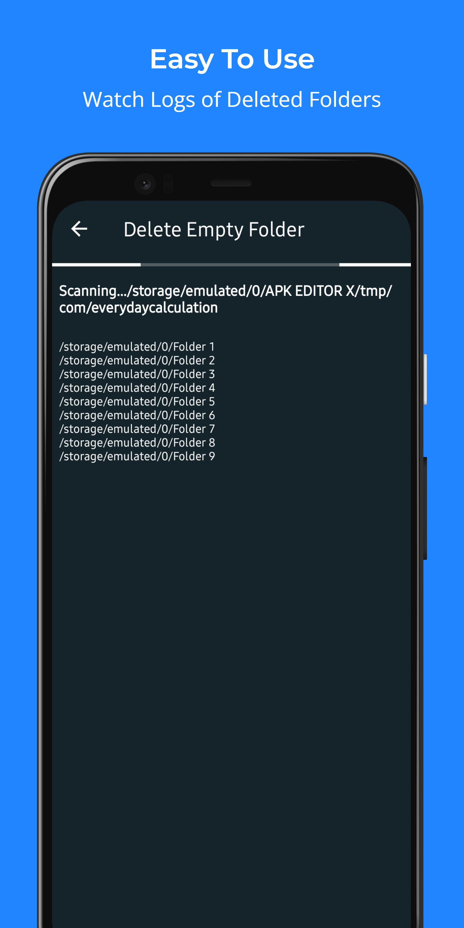 Empty Folder Cleaner | Indus Appstore | Screenshot