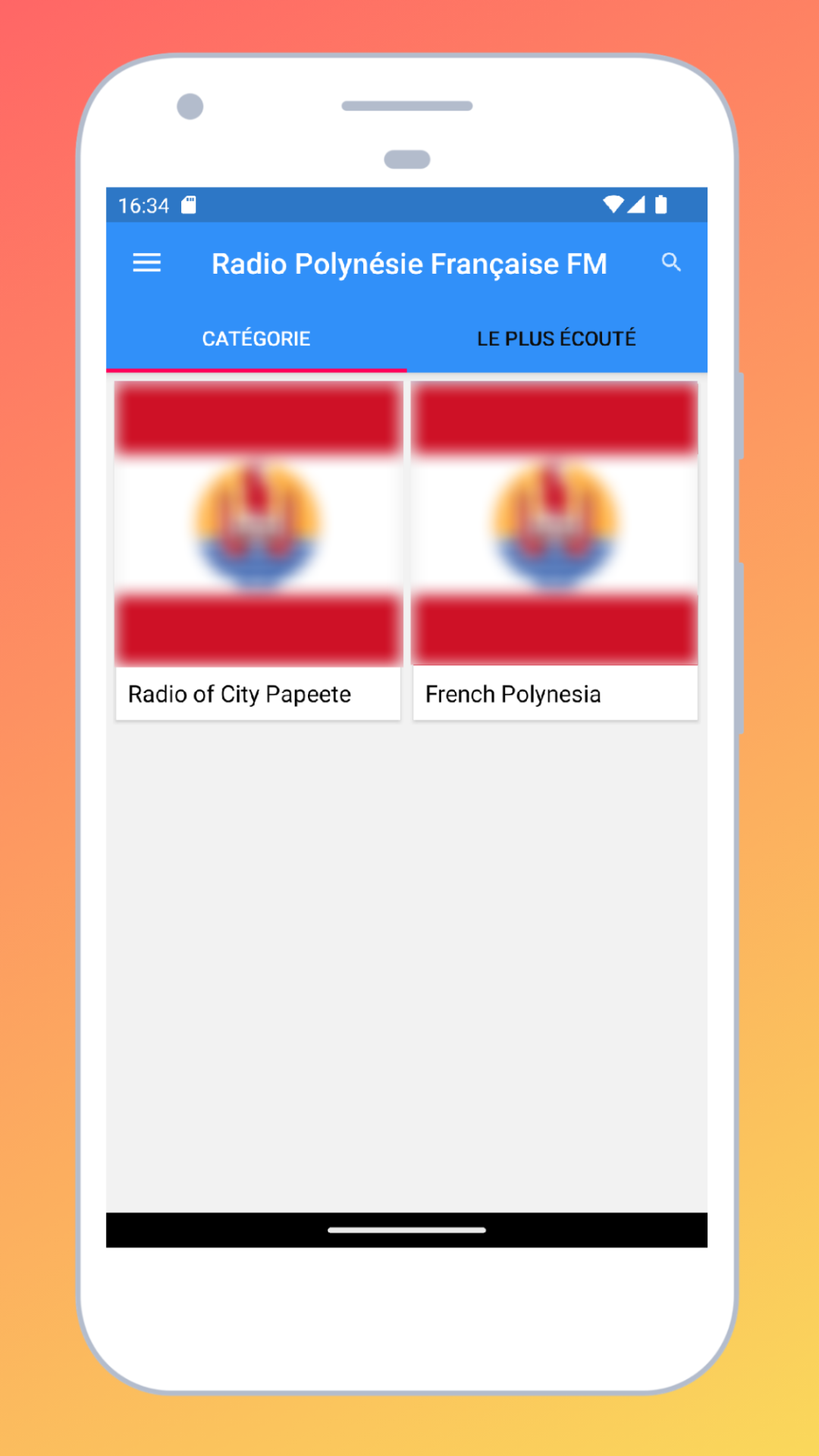 Radio French Polynesia FM / AM | Indus Appstore | Screenshot